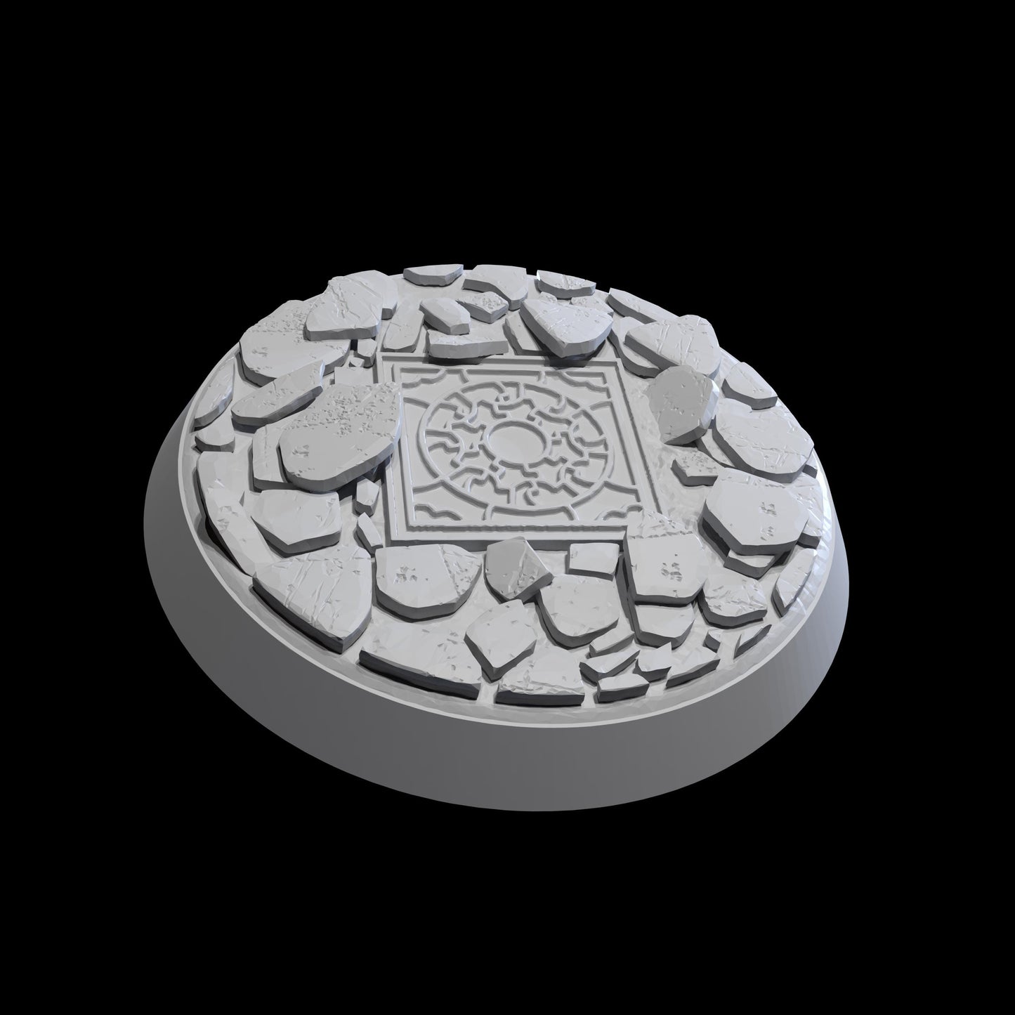 Streets Bases (3 Variations) - MiniMakersFR - 25mm / 28mm / 32mm / 36mm / 40mm