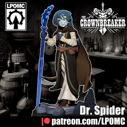 Dr. Spider Miniature - LPOMC - 28mm / 32mm / 36mm