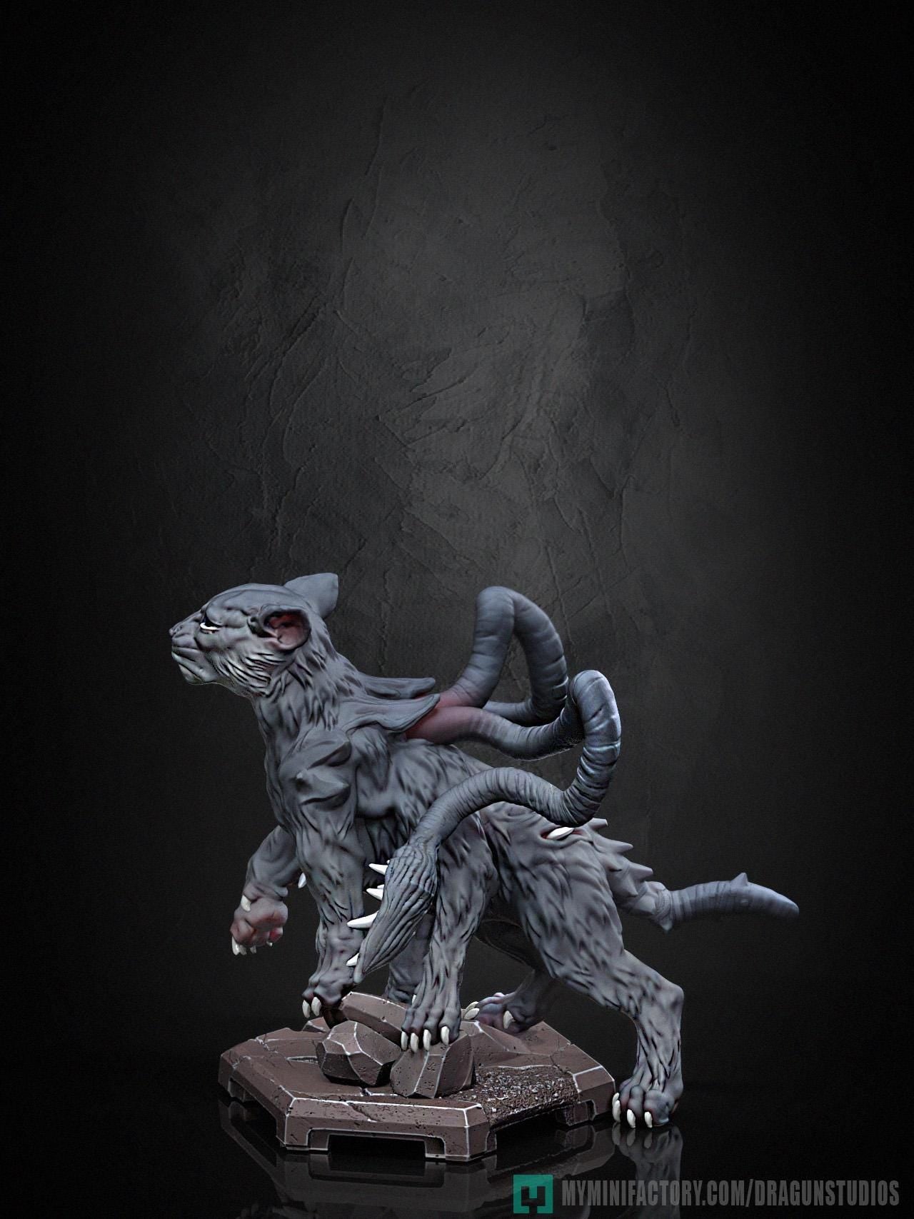 Displacer Kitten Miniature - DraGun Studios - 45mm