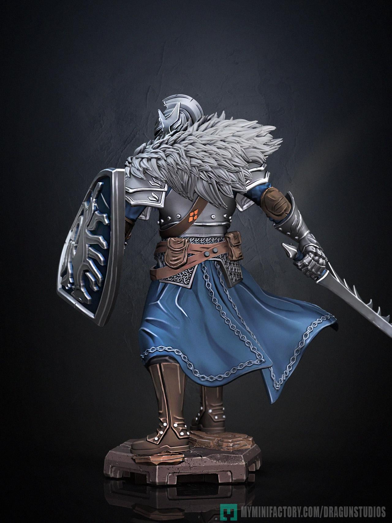 Faraam Knight - DraGun Studios - 28mm / 32mm / 36mm / 75mm