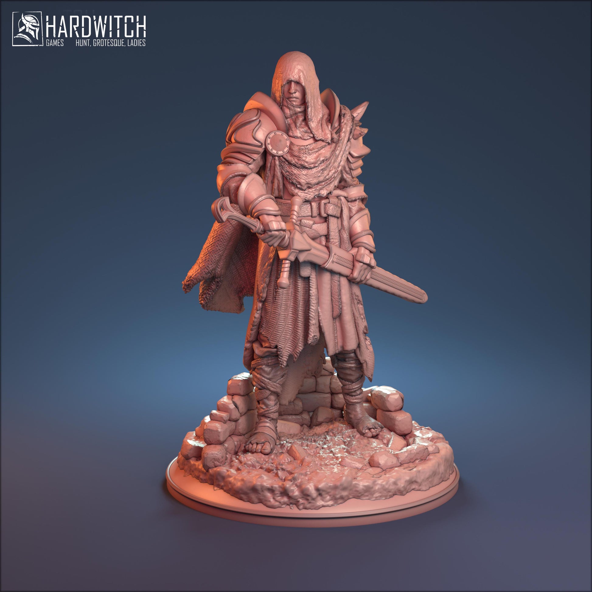 Gardran Miniature - HardWitch Games - 28mm / 32mm / 36mm / 75mm