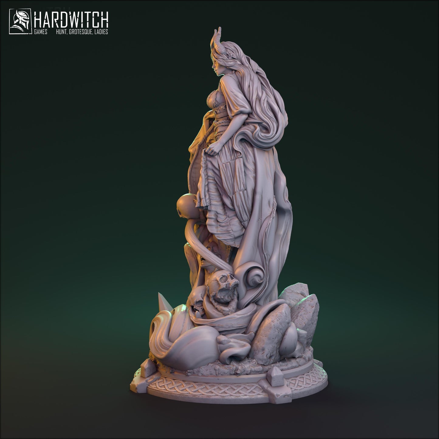 Motarda Miniature - HardWitch Games - 28mm / 32mm / 36mm / 75mm