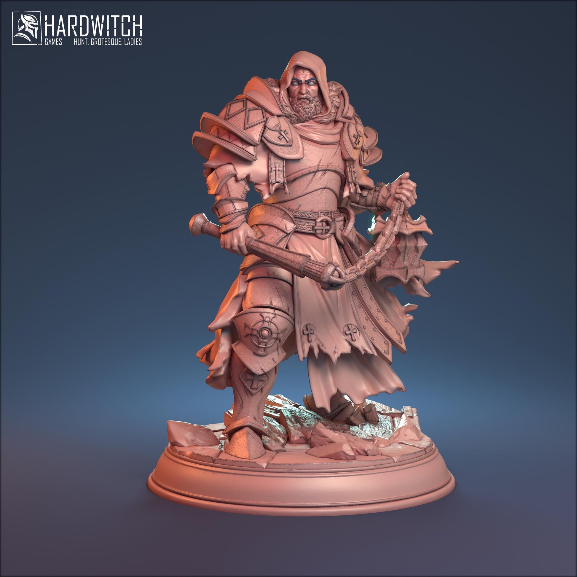 Trager Miniature - HardWitch Games- 28mm / 32mm / 36mm / 75mm