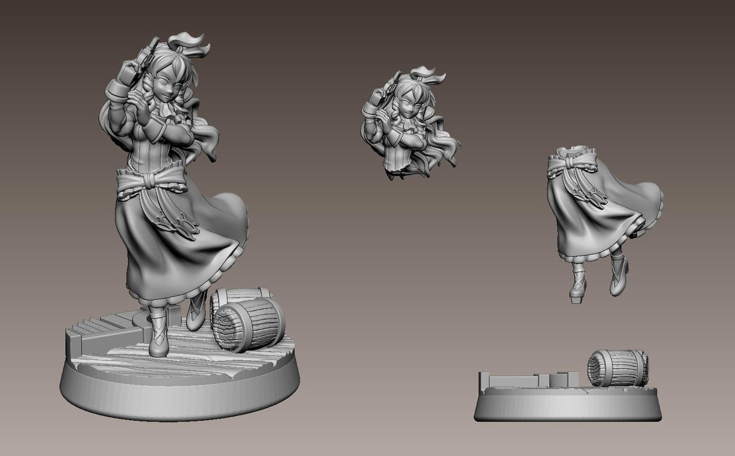 Calamity Miniature - LPOMC - 28mm / 32mm / 36mm / 75mm