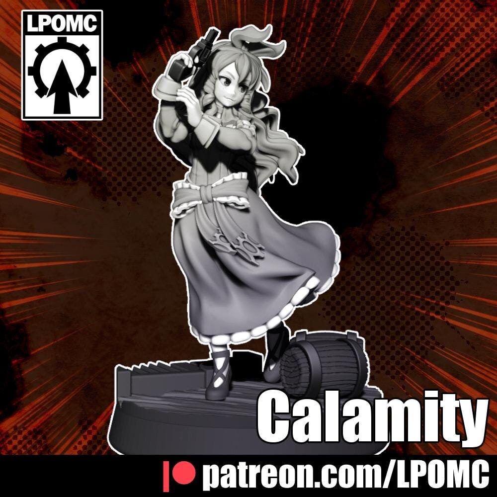 Calamity Miniature - LPOMC - 28mm / 32mm / 36mm / 75mm