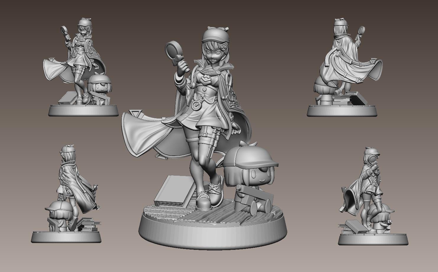 Invincible Detective Miniature - LPOMC - 28mm / 32mm / 36mm