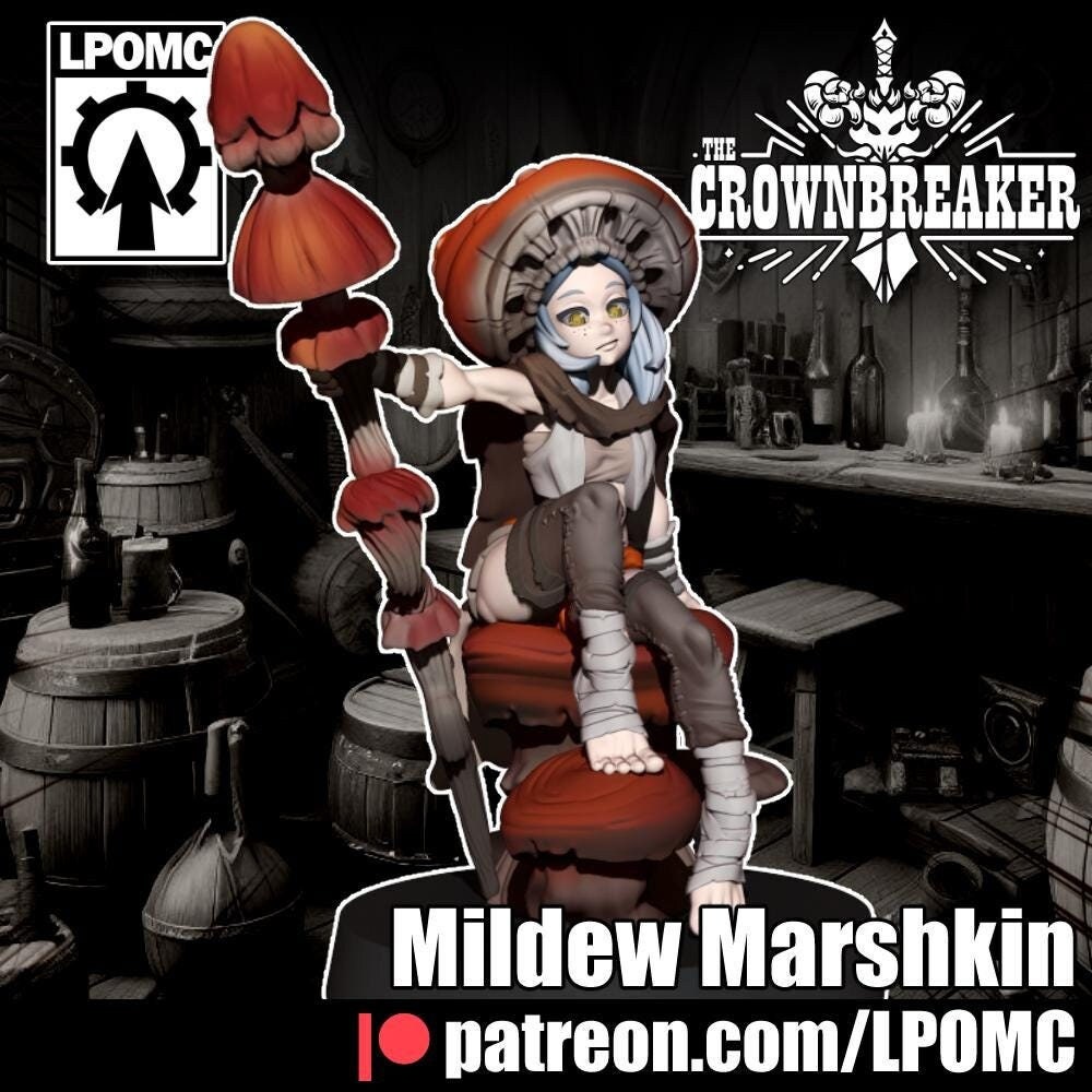 Mildew Marshkin Miniature - LPOMC - 28mm / 32mm / 36mm