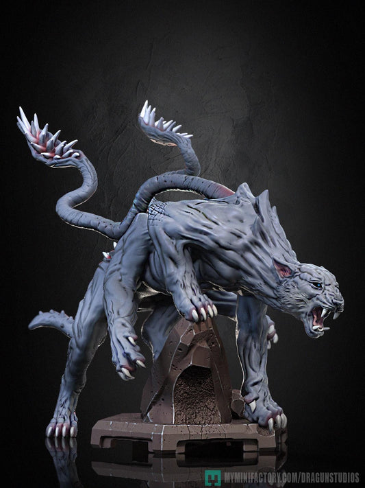 Displacer Beast Miniature - DraGun Studios - 88mm