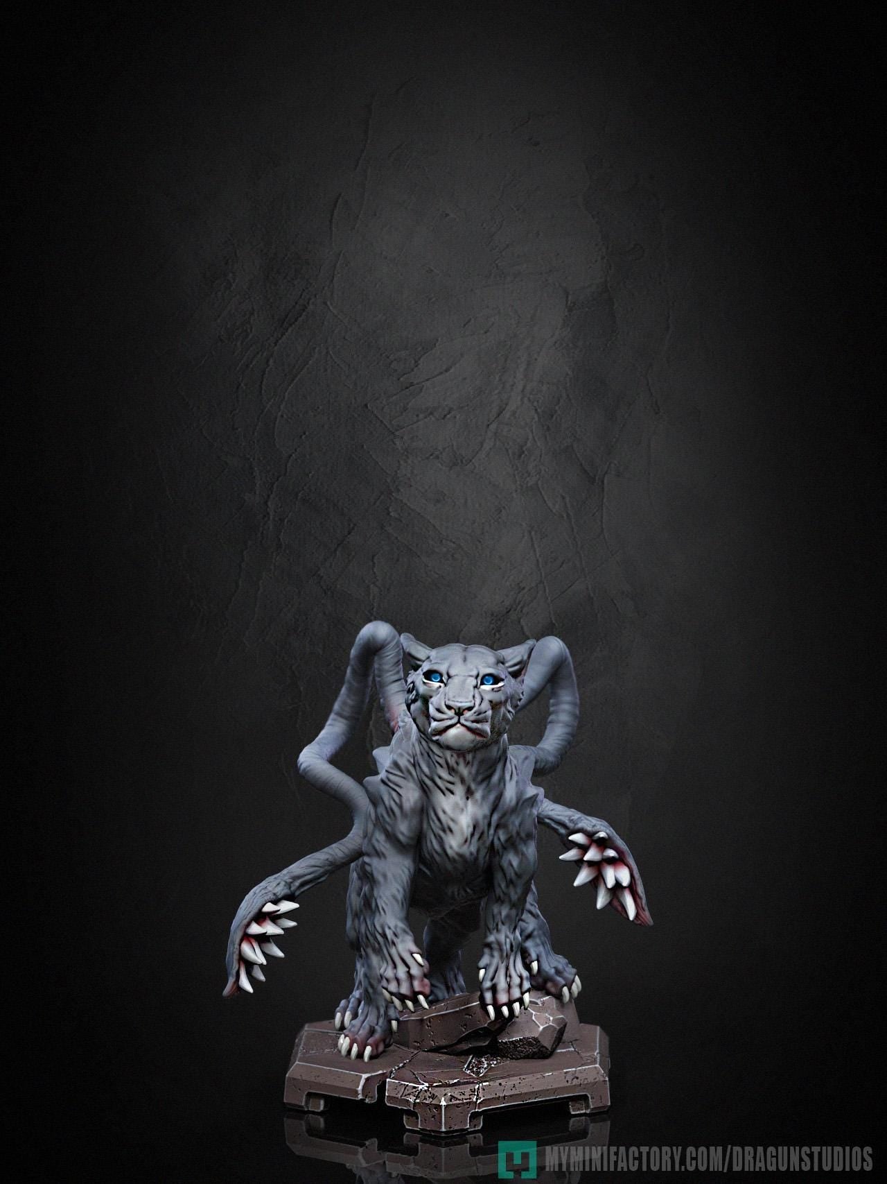 Displacer Kitten Miniature - DraGun Studios - 45mm