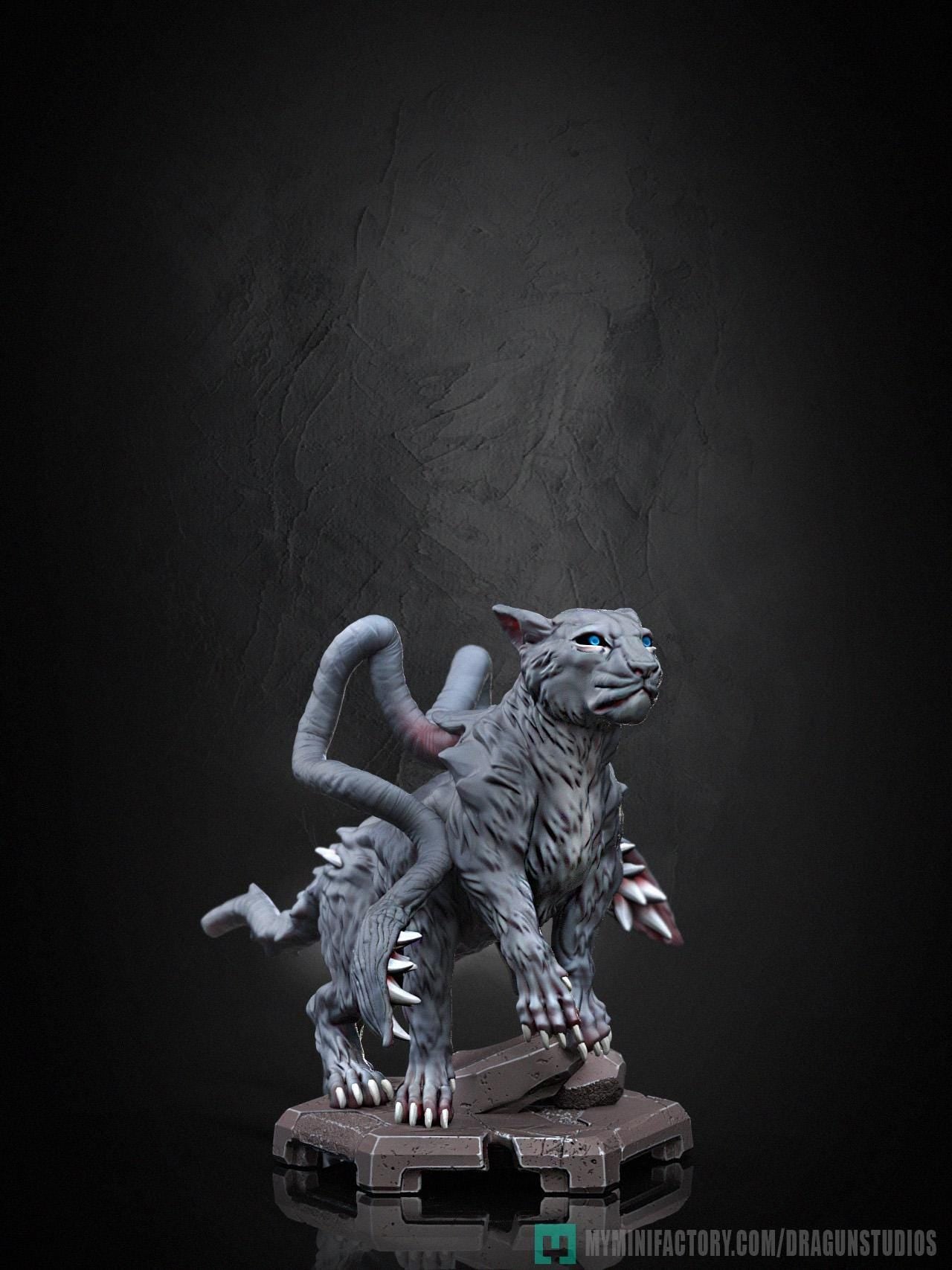 Displacer Kitten Miniature - DraGun Studios - 45mm