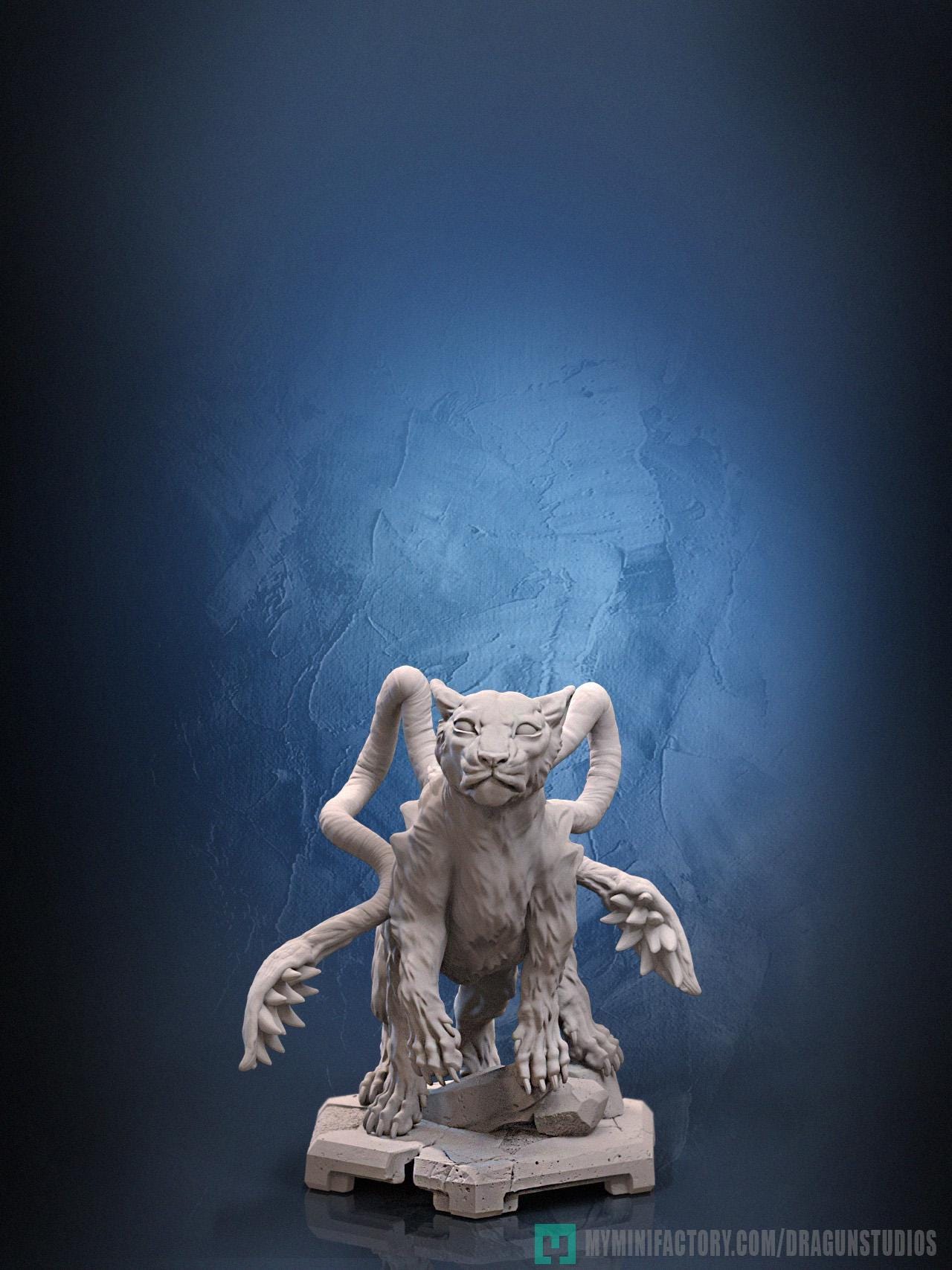 Displacer Kitten Miniature - DraGun Studios - 45mm