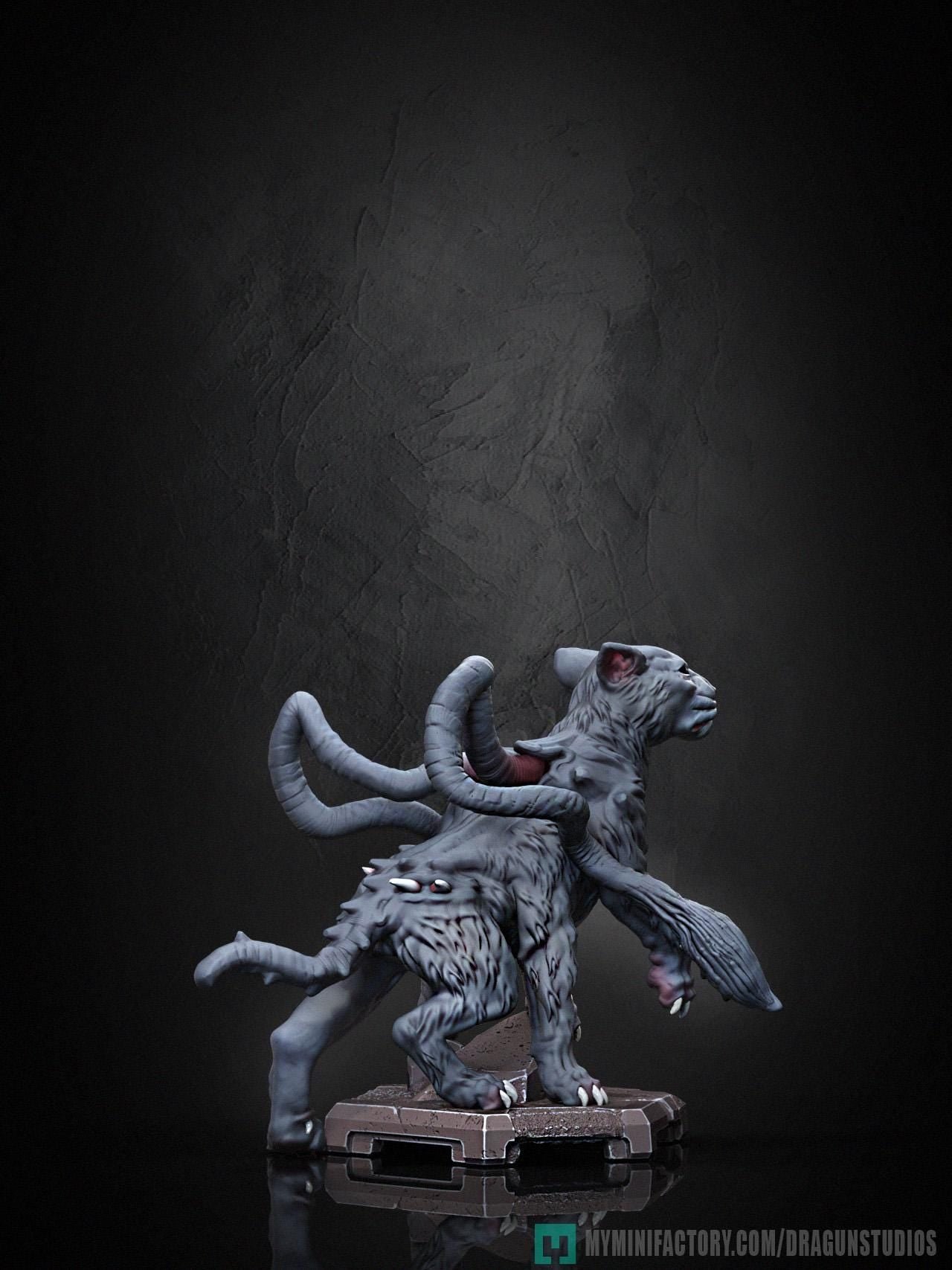 Displacer Kitten Miniature - DraGun Studios - 45mm