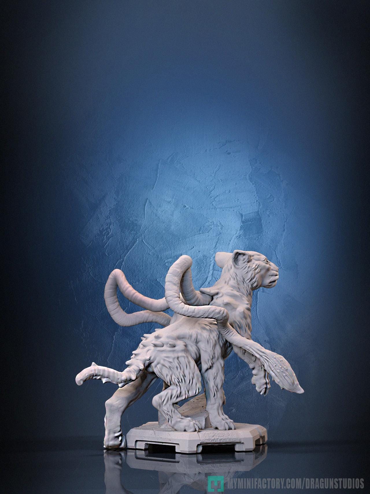 Displacer Kitten Miniature - DraGun Studios - 45mm