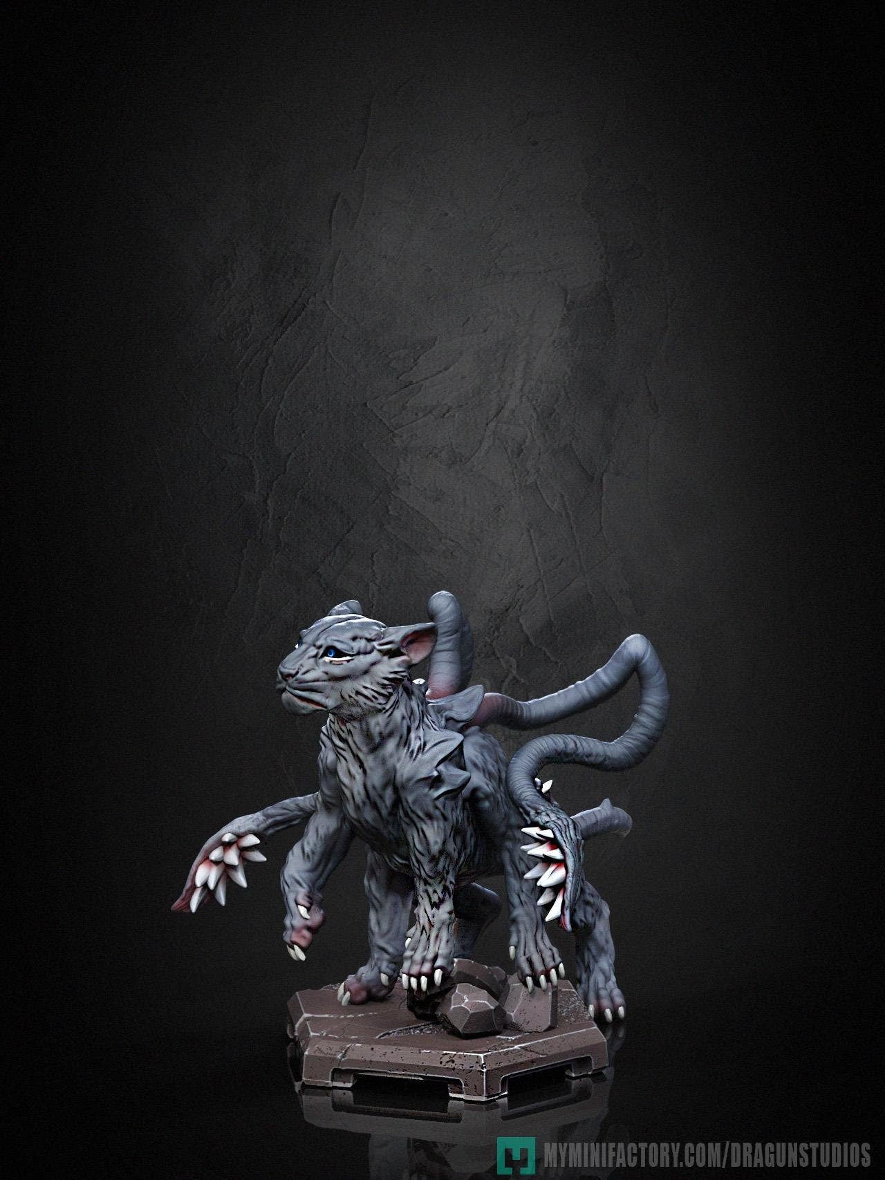 Displacer Kitten Miniature - DraGun Studios - 45mm