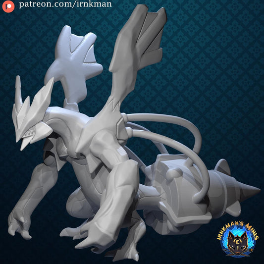 Kyurem Black Miniature - Irnkman's Minis