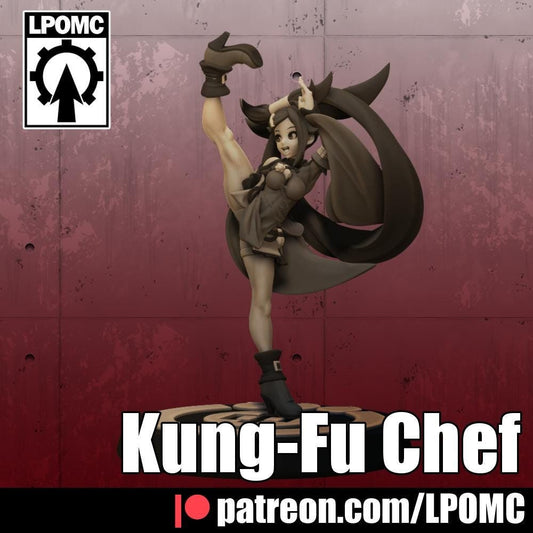 Kung-fu Chef Miniature - LPOMC - 28mm / 32mm / 36mm