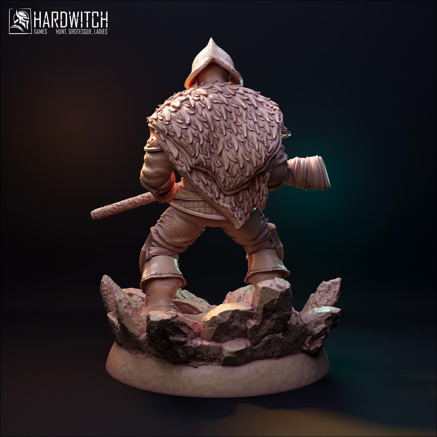 Gmard Sirch Miniature (Standard & NSFW Variations) - HardWitch Games - 28mm / 32mm / 36mm / 75mm