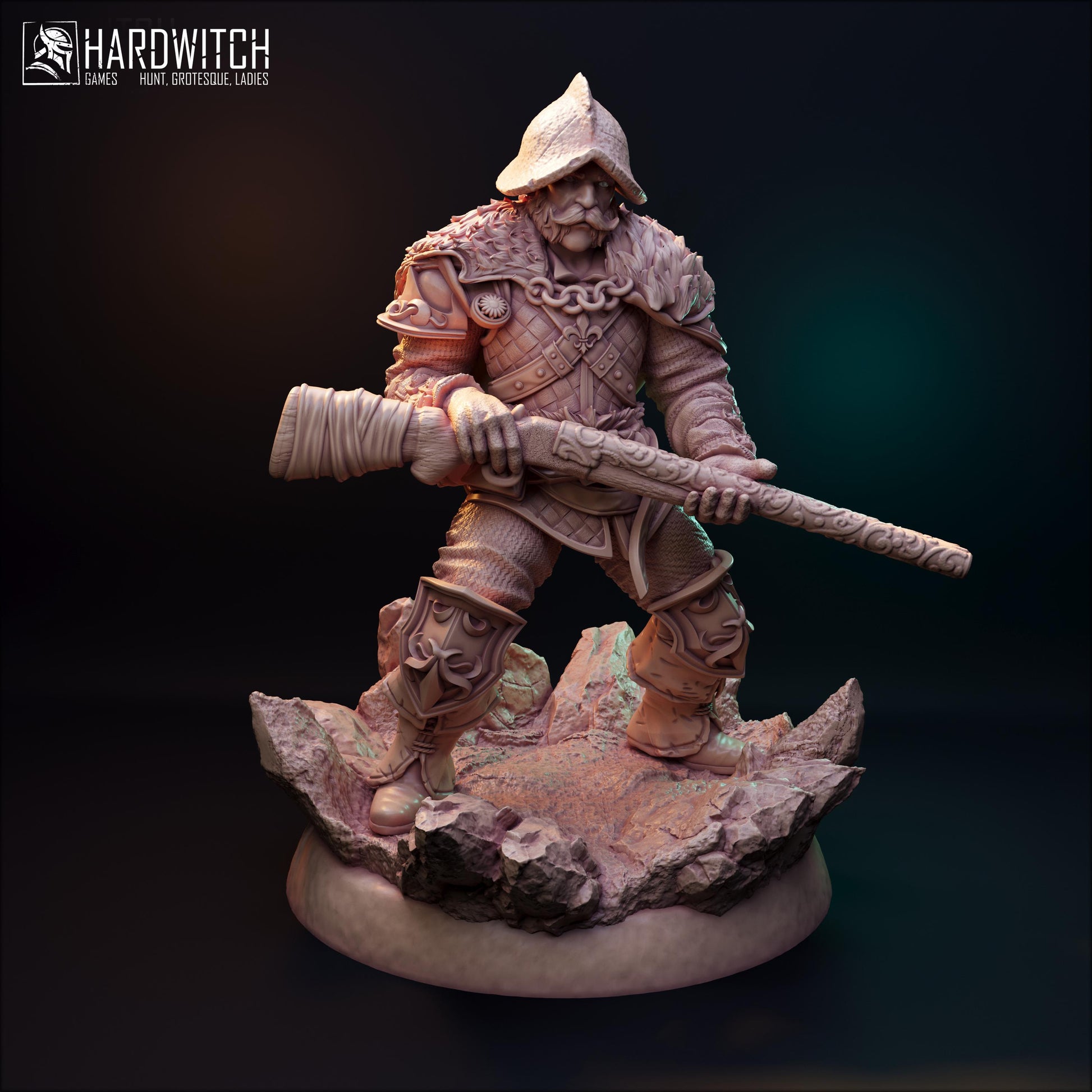 Gmard Sirch Miniature (Standard & NSFW Variations) - HardWitch Games - 28mm / 32mm / 36mm / 75mm