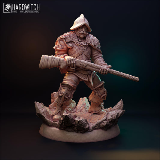 Gmard Sirch Miniature (Standard & NSFW Variations) - HardWitch Games - 28mm / 32mm / 36mm / 75mm