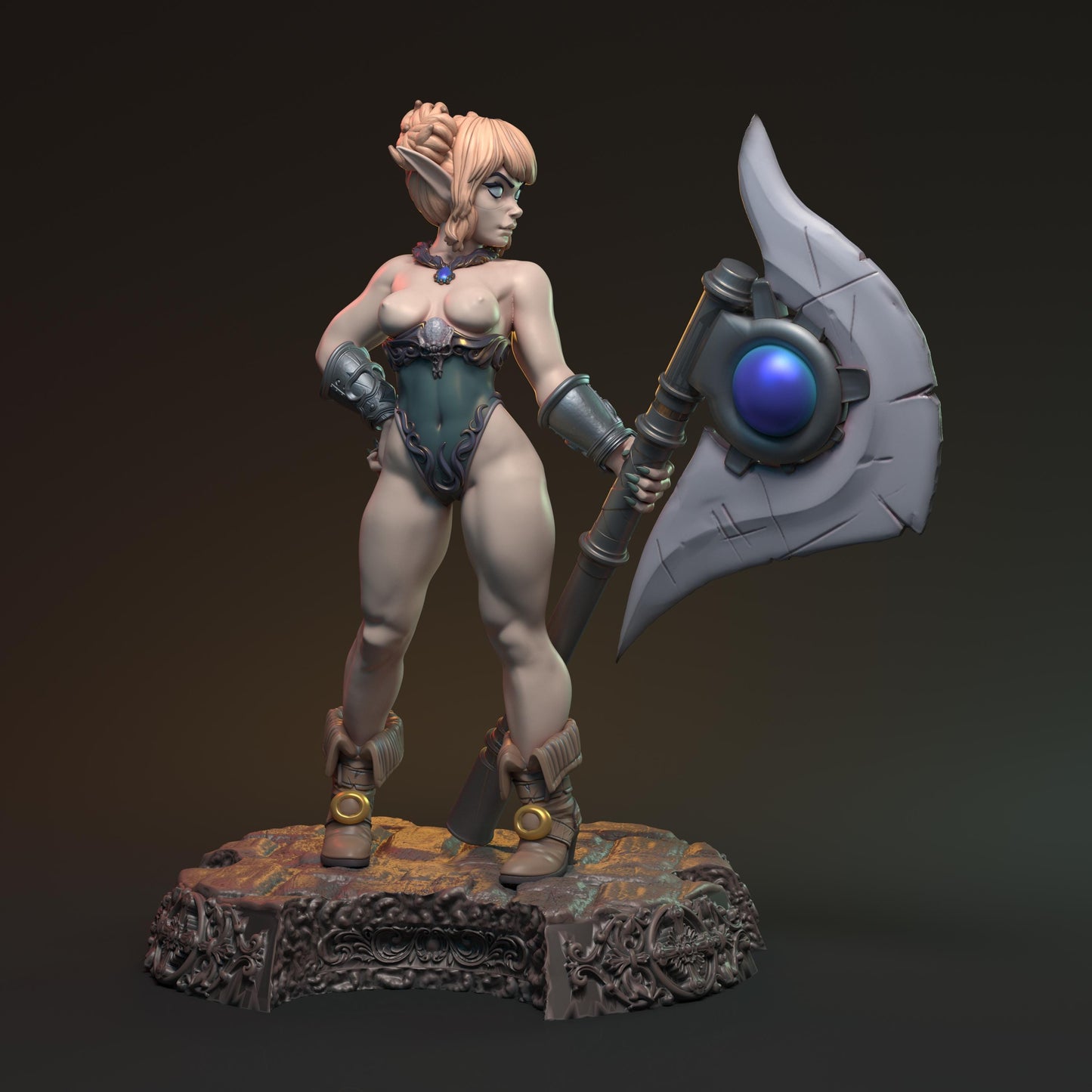 Ilayda Miniature (Standard & NSFW Variations) - HardWitch Games - 28mm / 32mm / 36mm / 75mm