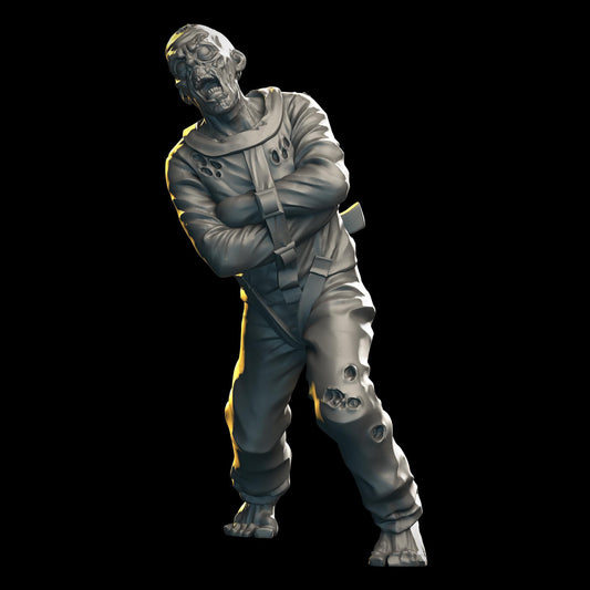 Straitjacket Zombie Miniature - VaultZ - 28mm / 32mm / 36mm