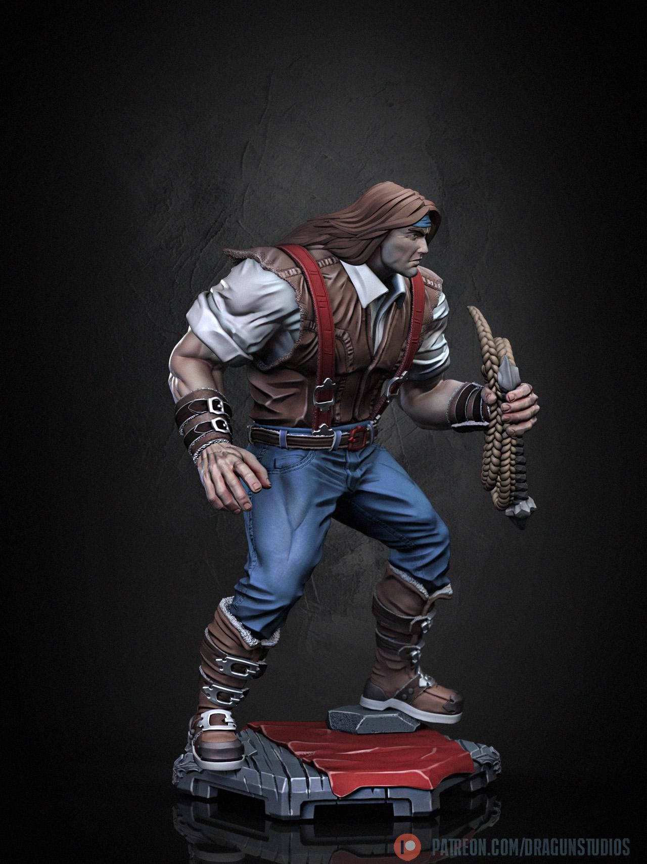 Texan Vampire Slayer - DraGun Studios - 28mm / 32mm / 36mm / 100mm