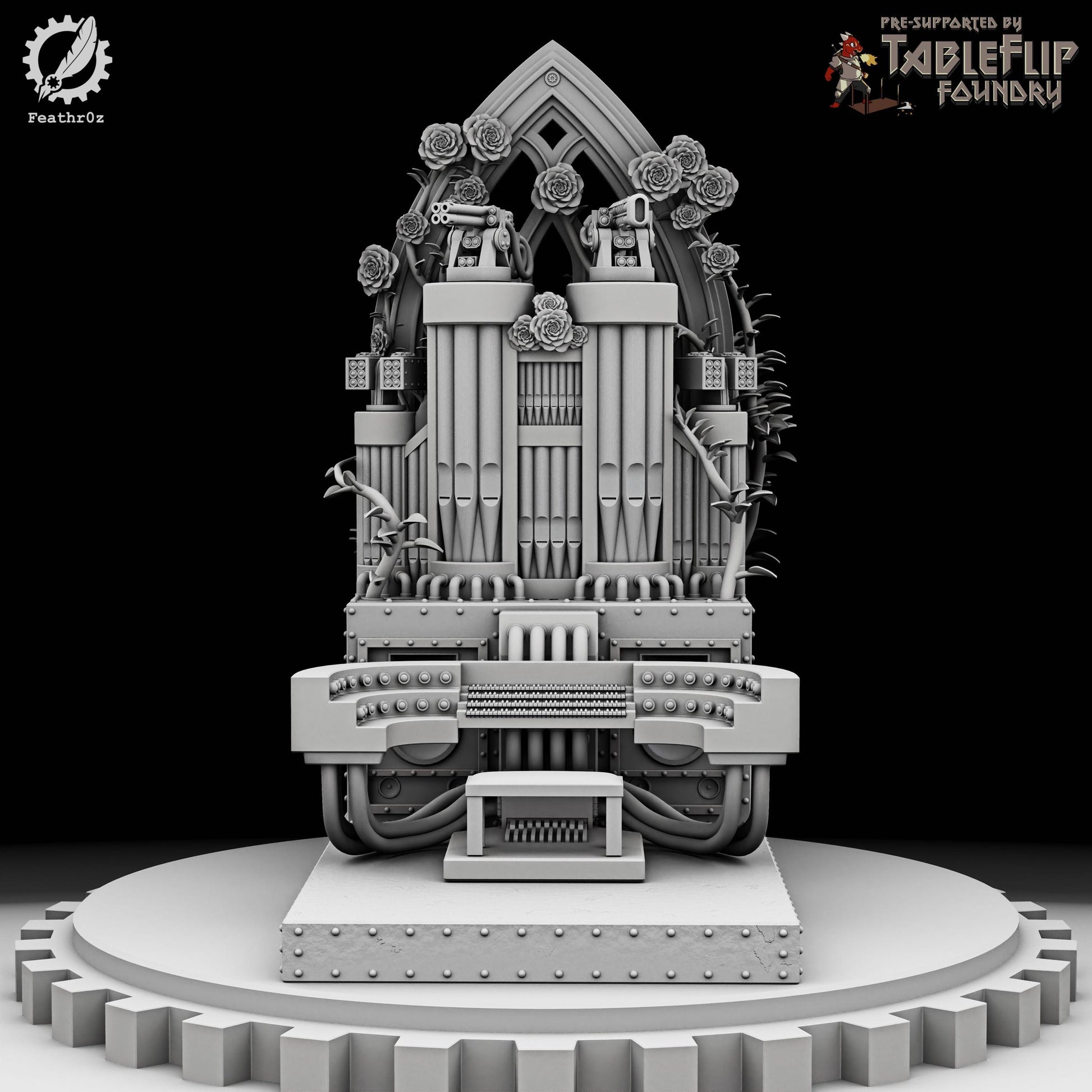 Aurora Vanguard Rosaria & Pipe Organ - Feathr0z - 32mm