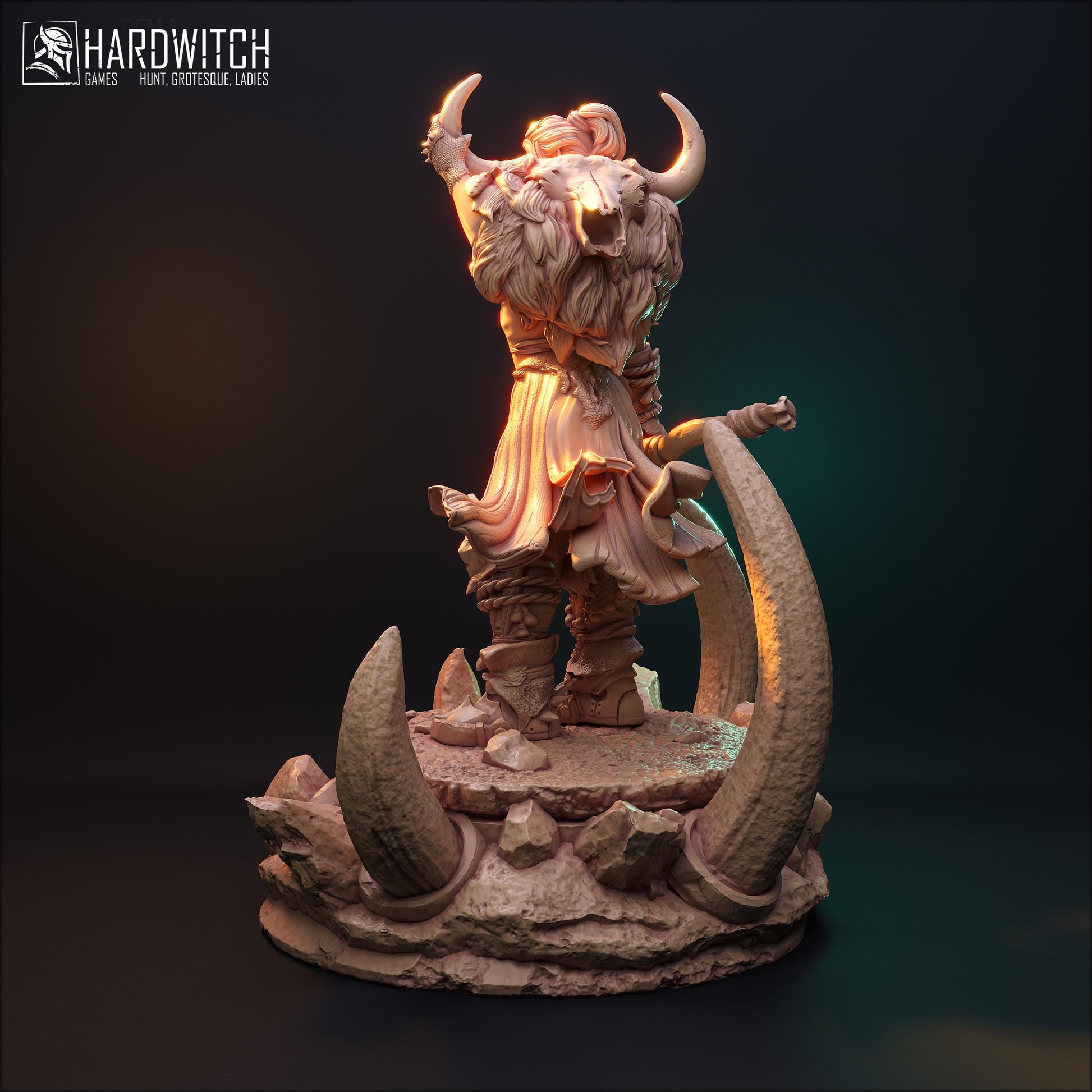 Arkhit Warkand Miniature (Standard & NSFW Options) - HardWitch Games - 28mm / 32mm / 36mm / 75mm / 100mm