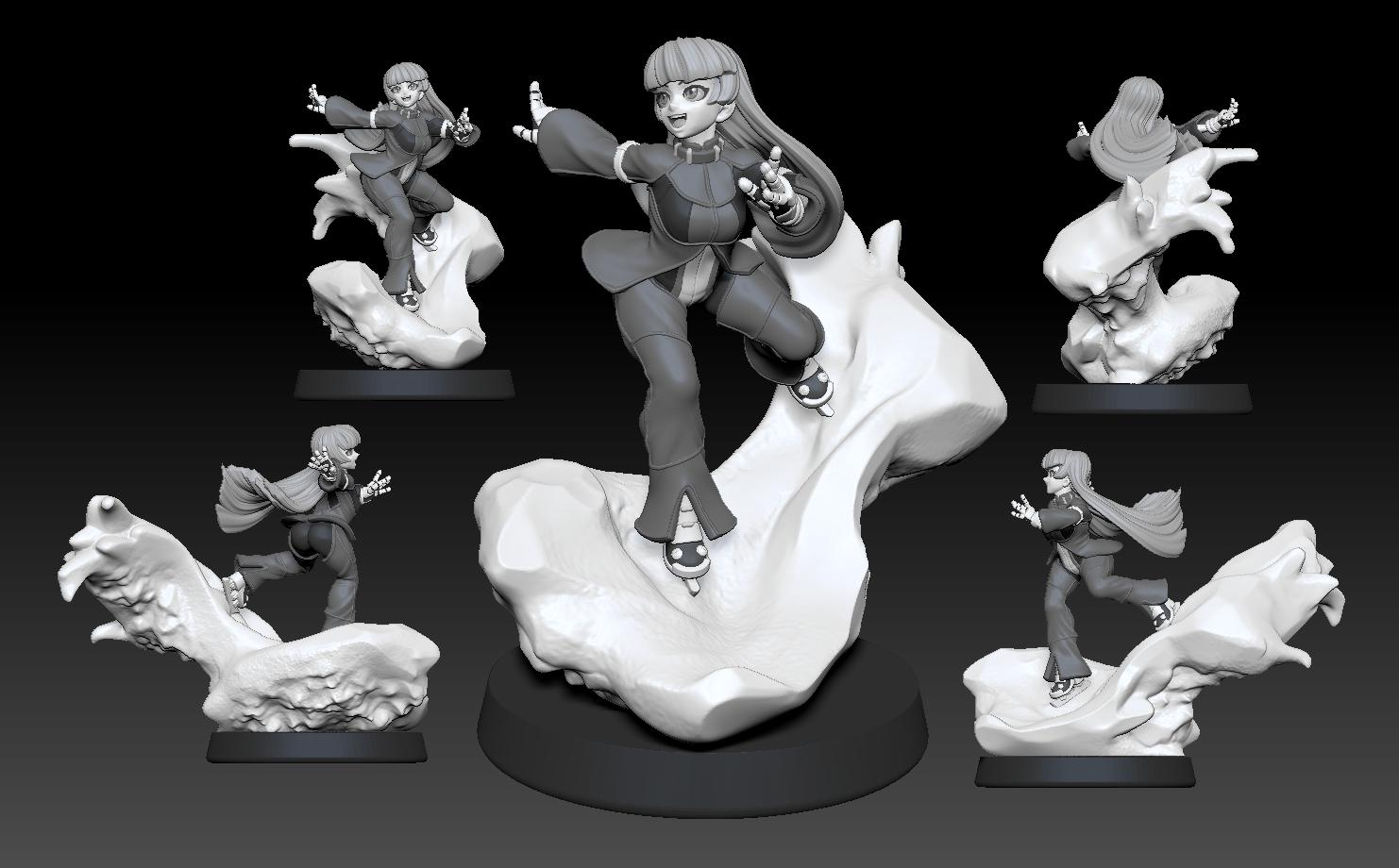 Ice Doll Miniature (Coat & No Coat Variations) - LPOMC - 28mm / 32mm / 36mm / 75mm