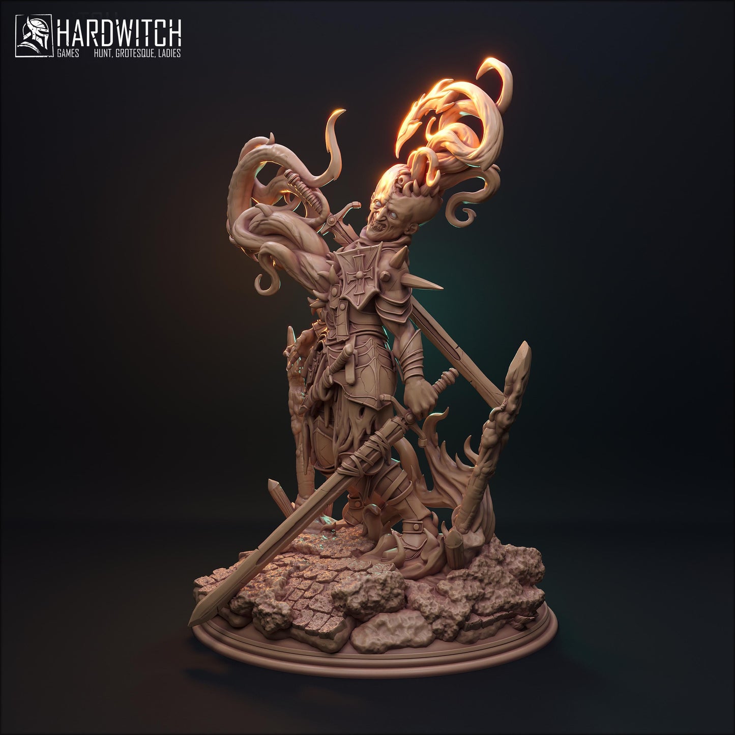 Teodor Miniature - HardWitch Games - 28mm / 32mm / 36mm / 75mm