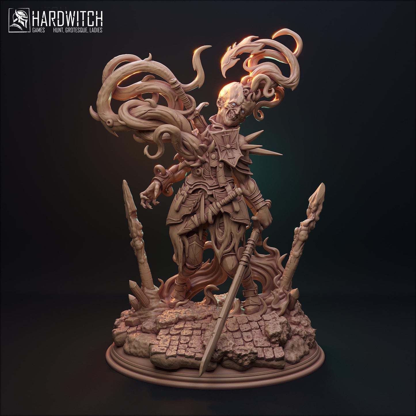 Teodor Miniature - HardWitch Games - 28mm / 32mm / 36mm / 75mm