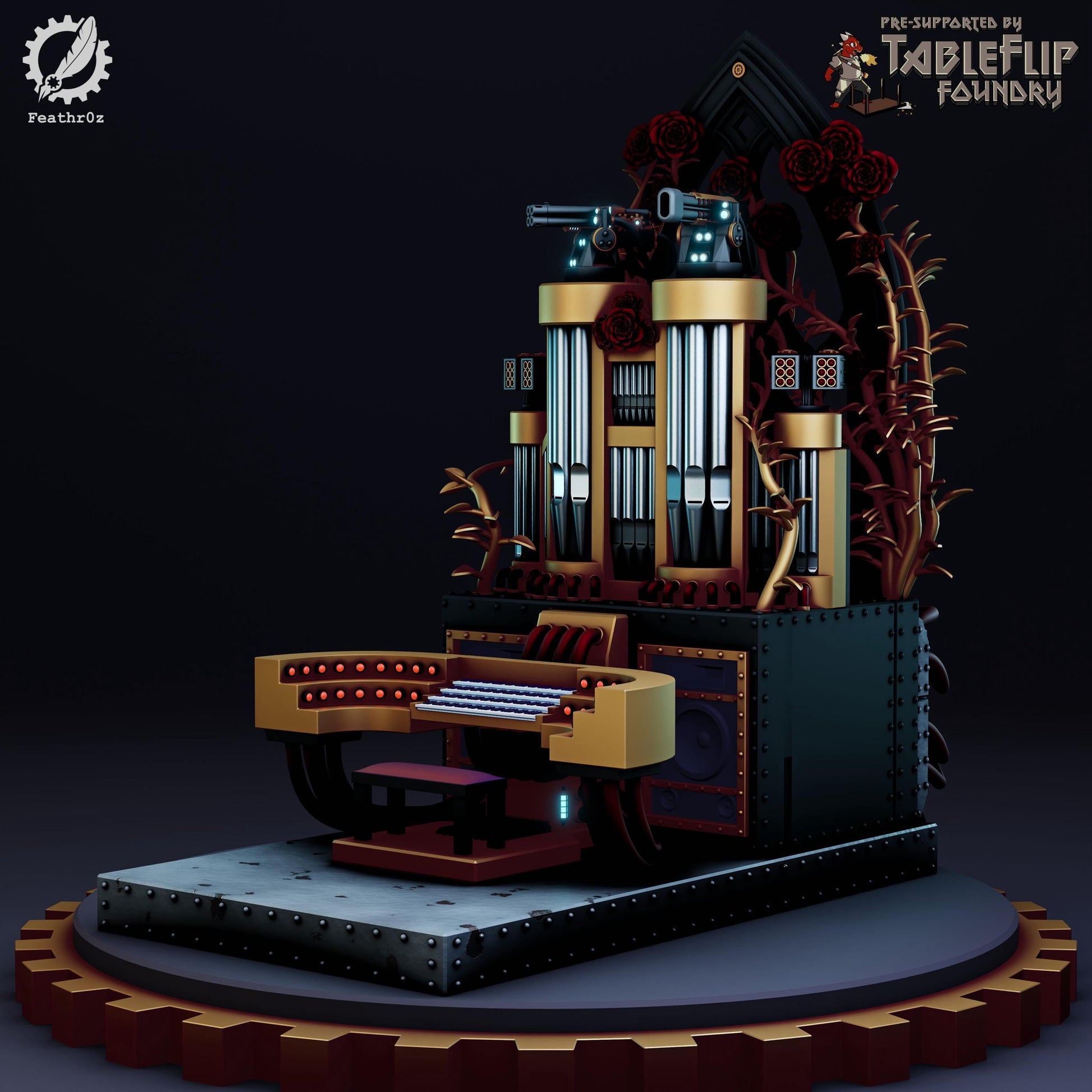 Aurora Vanguard Rosaria & Pipe Organ - Feathr0z - 32mm