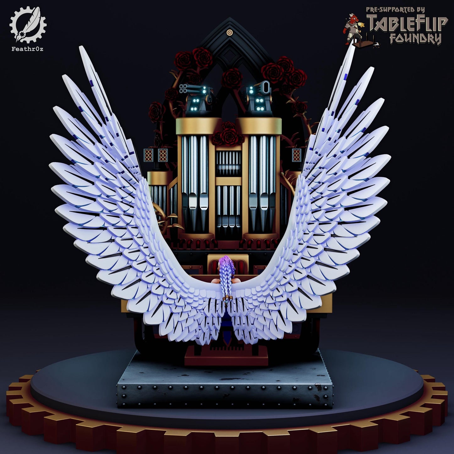 Aurora Vanguard Rosaria & Pipe Organ - Feathr0z - 32mm