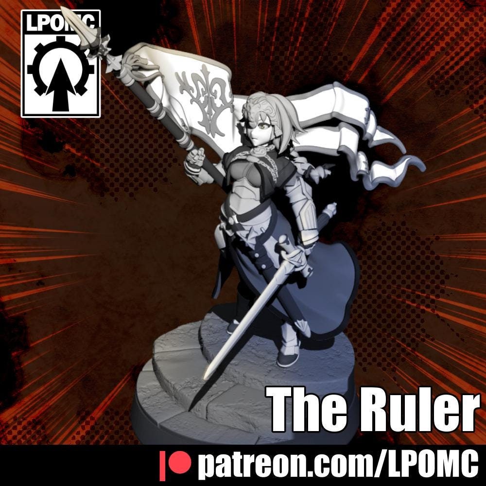 The Ruler Miniature - LPOMC - 28mm / 32mm / 36mm / 75mm