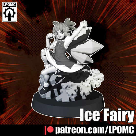 Ice Fairy Miniature - LPOMC - 28mm / 32mm / 36mm / 75mm