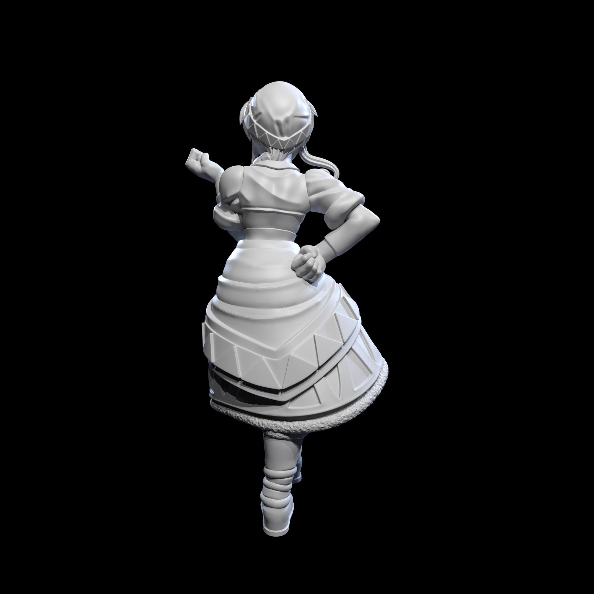 Smalltown Songstress Miniature - Ethan Savage Studios - 28mm / 32mm / 36mm / 75mm