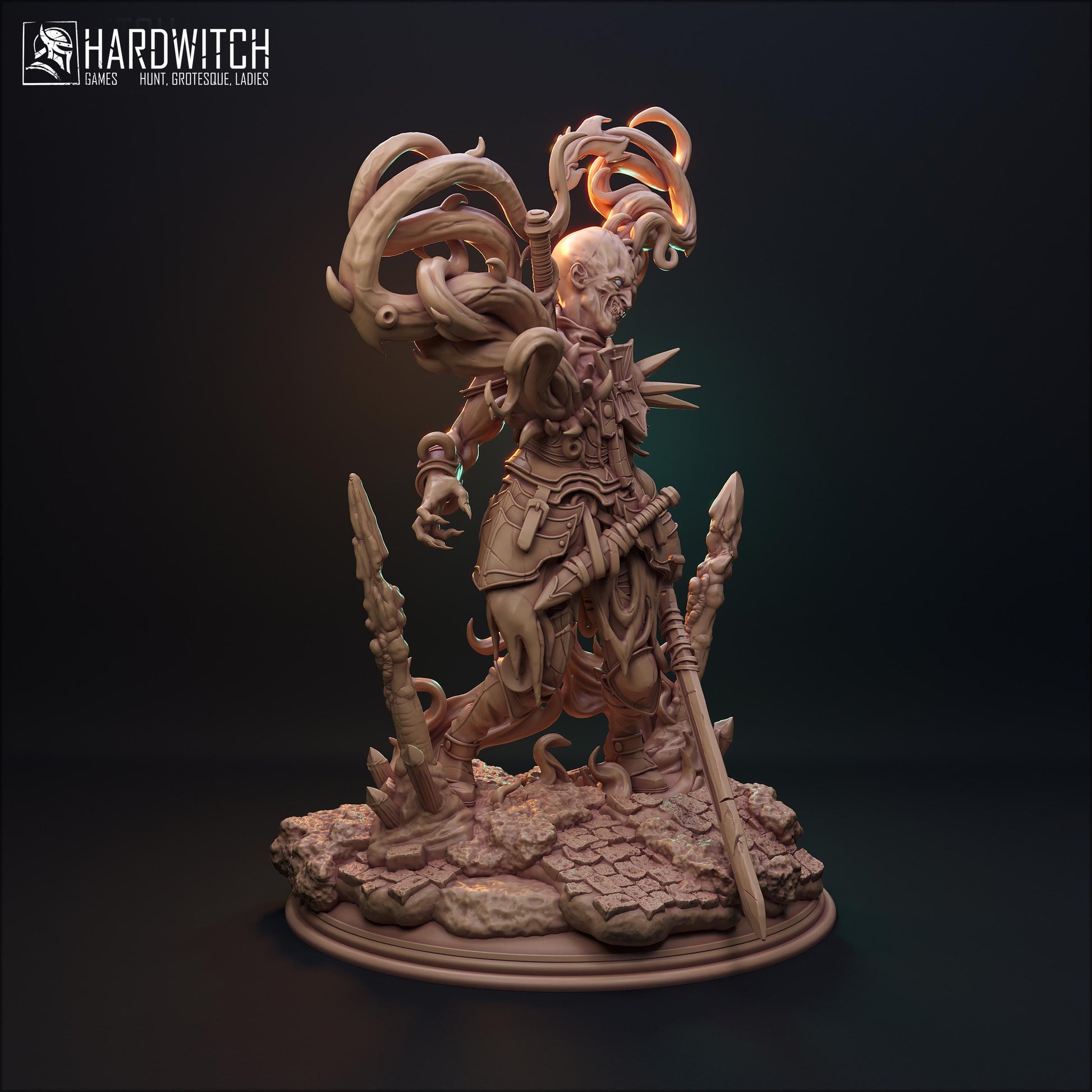 Teodor Miniature - HardWitch Games - 28mm / 32mm / 36mm / 75mm