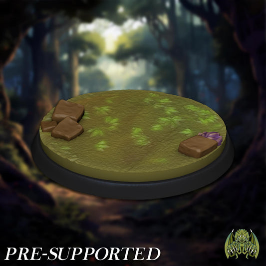 Forest Miniature Base - Miniatures of Madness - 25mm / 32mm / 36mm