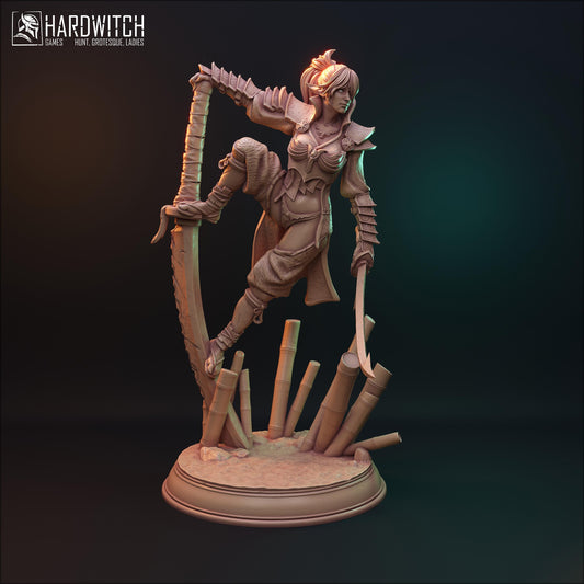 Sattari Miniature (Standard & Alternate Variations) - HardWitch Games - 28mm / 32mm / 36mm / 75mm