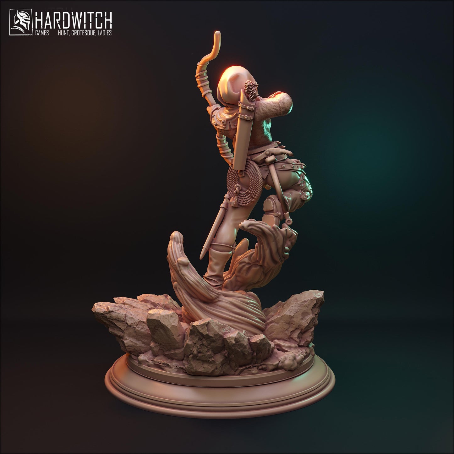 Sattari Miniature (Standard & NSFW Variations) - HardWitch Games - 28mm / 32mm / 36mm / 75mm