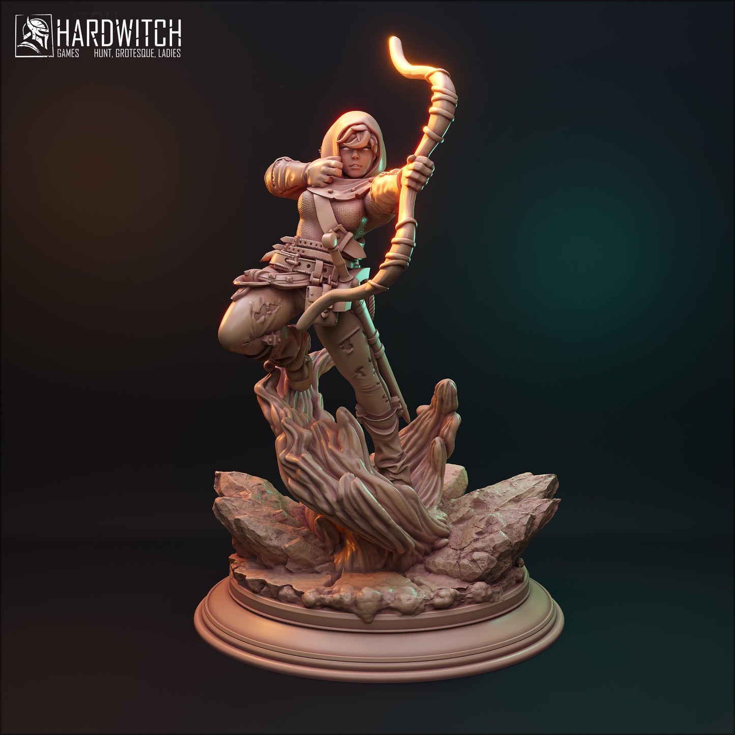 Sattari Miniature (Standard & NSFW Variations) - HardWitch Games - 28mm / 32mm / 36mm / 75mm