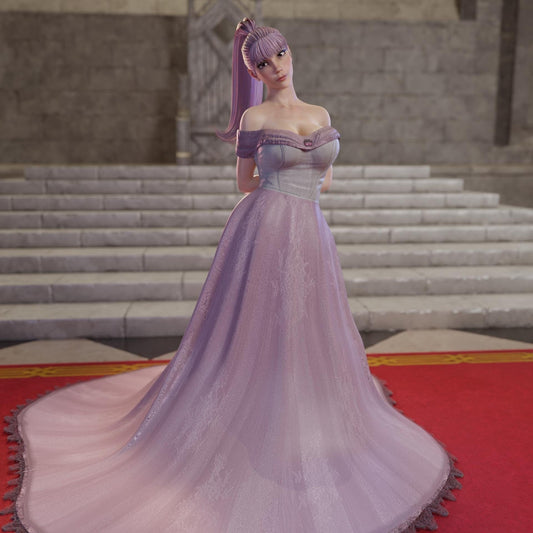 Princess Camellia Miniature (2 Variations including NSFW) - QB Works - 28mm / 32mm / 36mm / 75mm