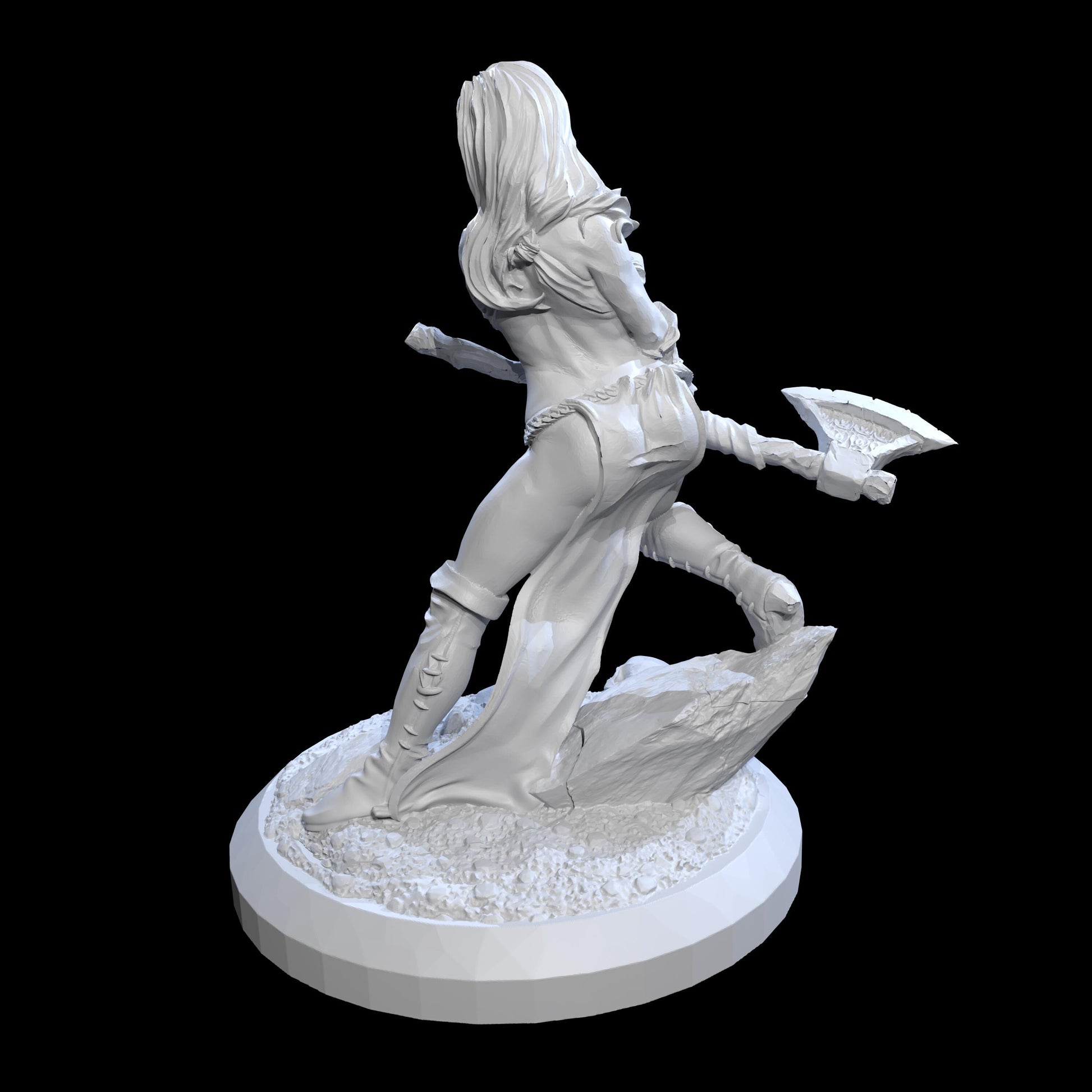 Axe Class: The Disciple - Nomad Sculpts - 28mm / 32mm / 36mm / 75mm