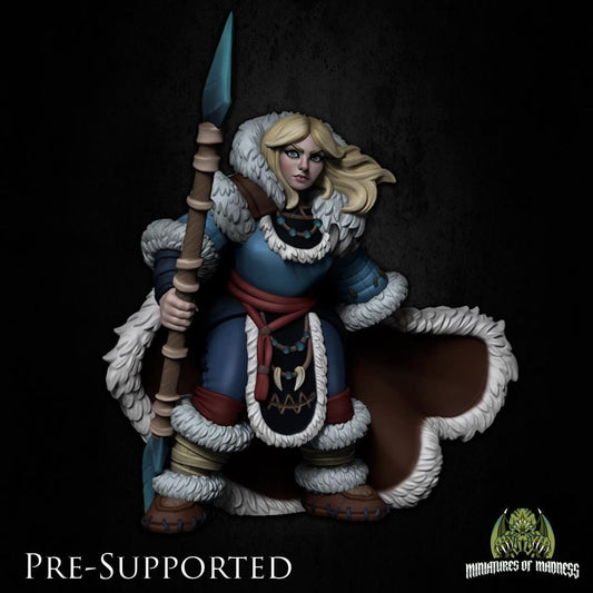Diana Frostpike Miniature - Miniatures of Madness - 28mm / 32mm / 36mm / Bust / Diorama