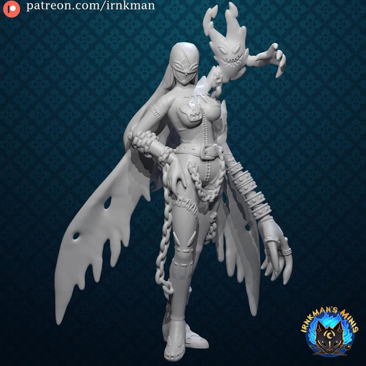 Lady Devimon Miniature - Irnkman's Minis