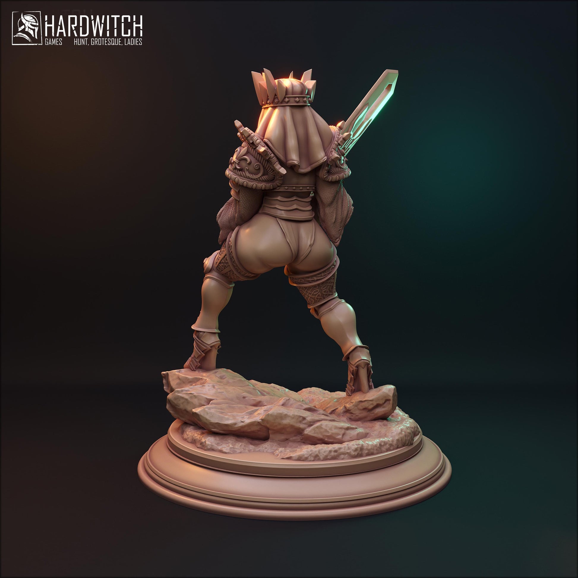 Sisters of the Night Miniature (6 Variations including NSFW) - HardWitch Games - 28mm / 32mm / 36mm