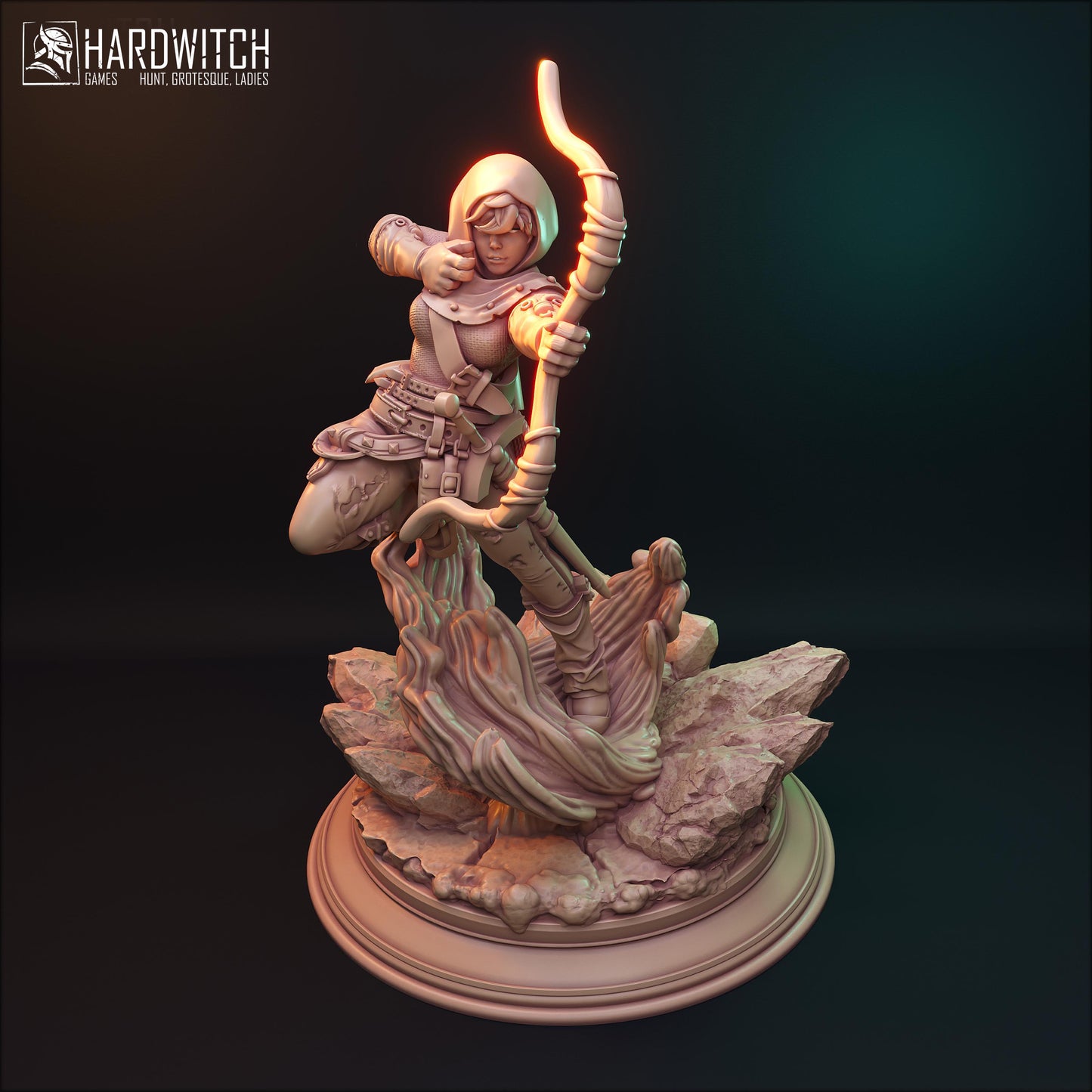 Sattari Miniature (Standard & NSFW Variations) - HardWitch Games - 28mm / 32mm / 36mm / 75mm