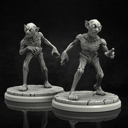 Sand-Dweller Miniature (2 Variations) - Adaevy Creations - 28mm / 32mm / 36mm