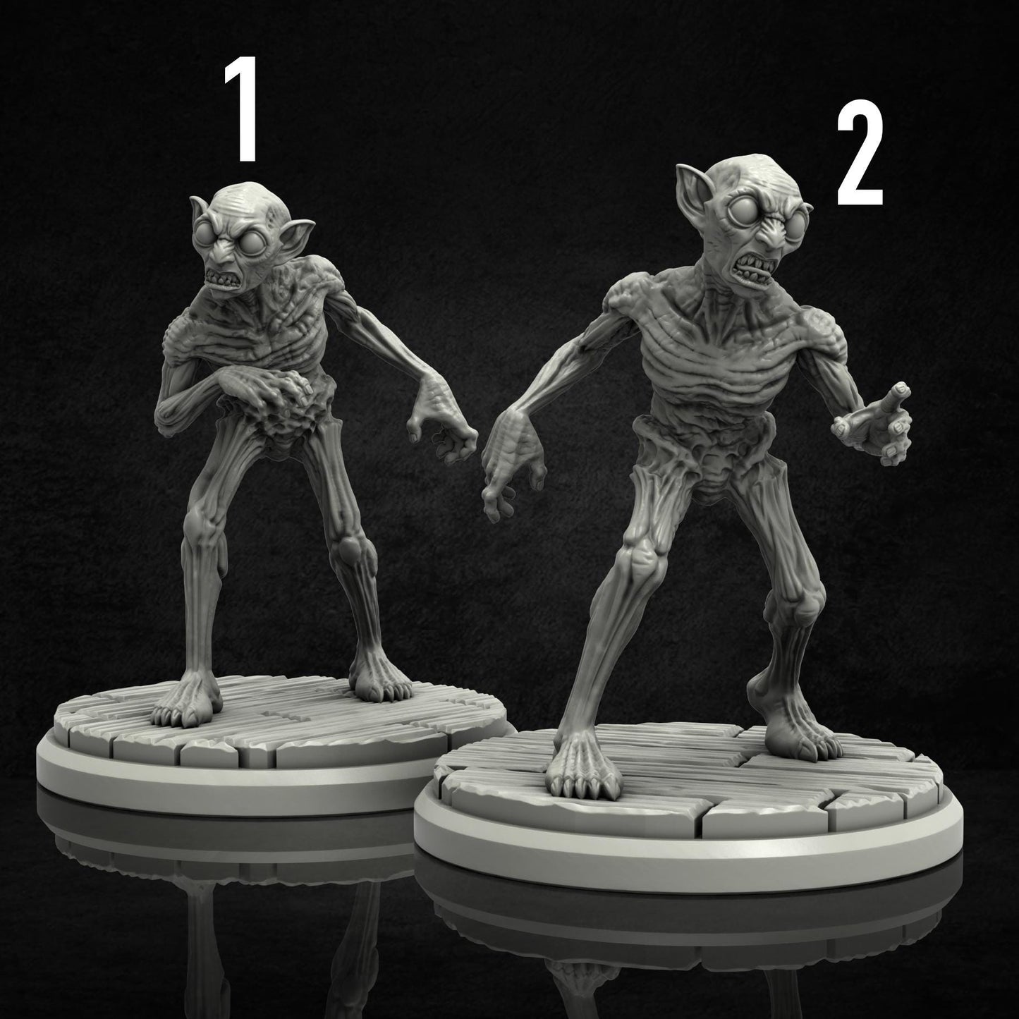 Sand-Dweller Miniature (2 Variations) - Adaevy Creations - 28mm / 32mm / 36mm