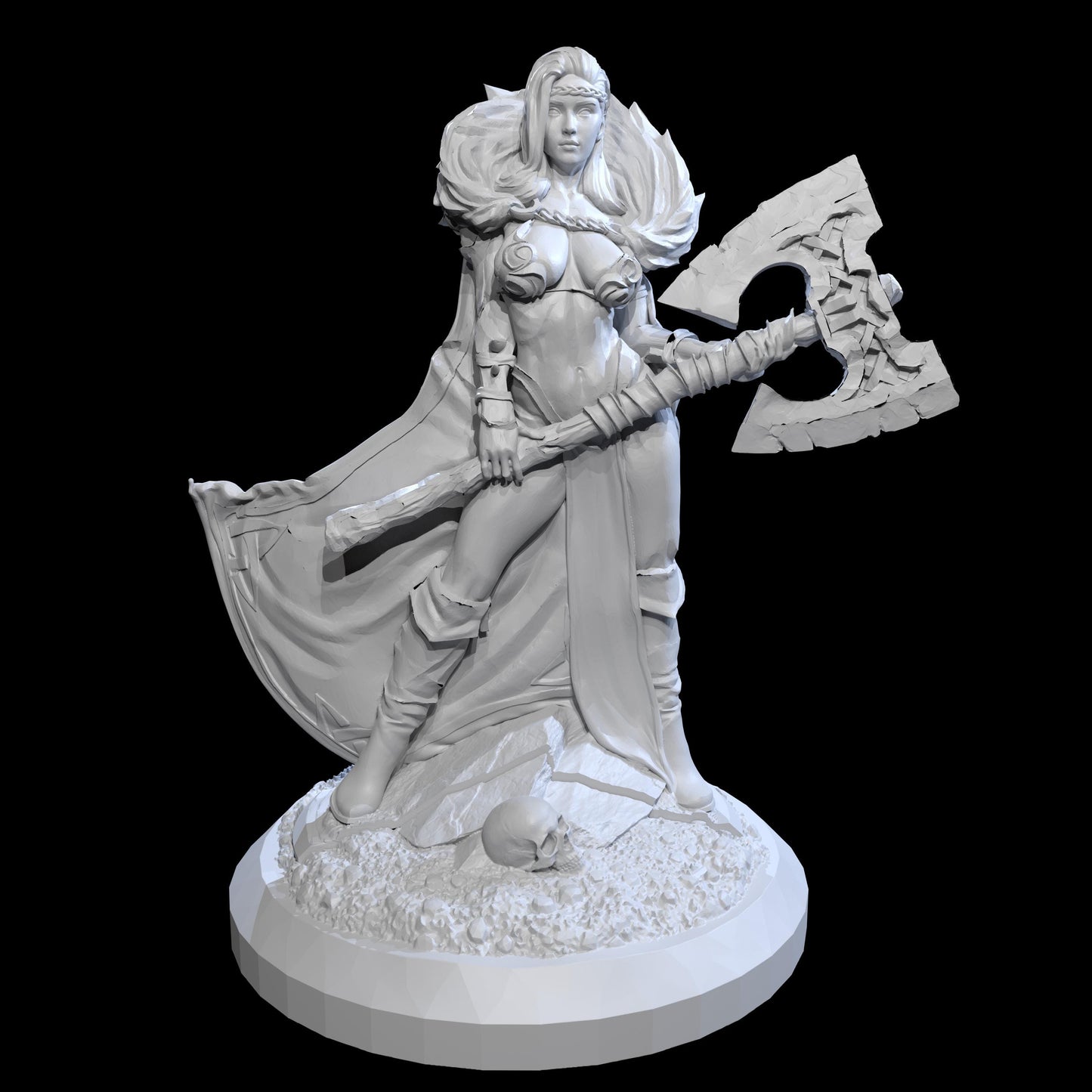 Axe Class: The Teacher - Nomad Sculpts - 28mm / 32mm / 36mm / 75mm